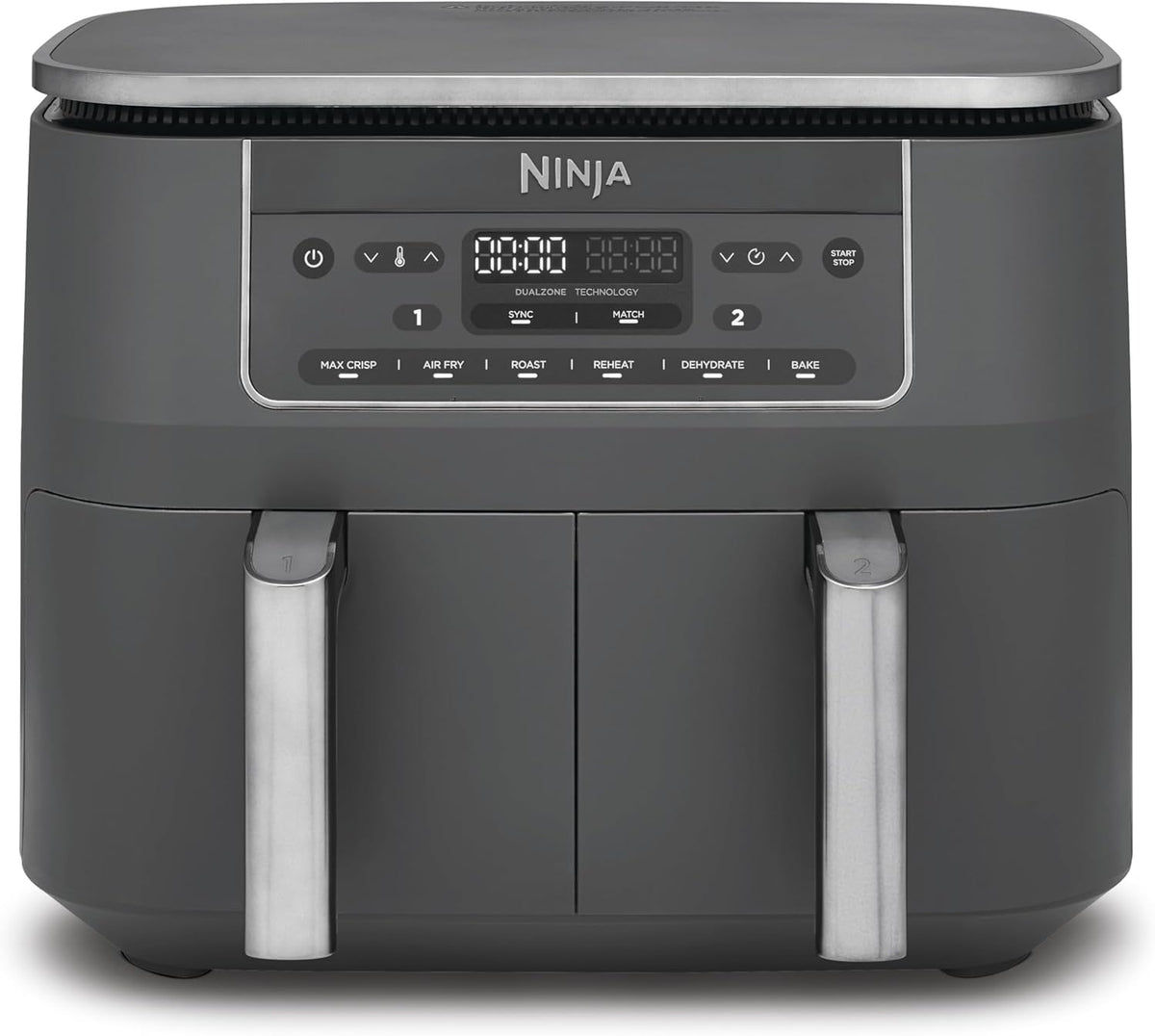 Ninja Dual Zone Digital Air Fryer, 2 Schubladen, 6-in-1, 7,6L, DZ300EU |