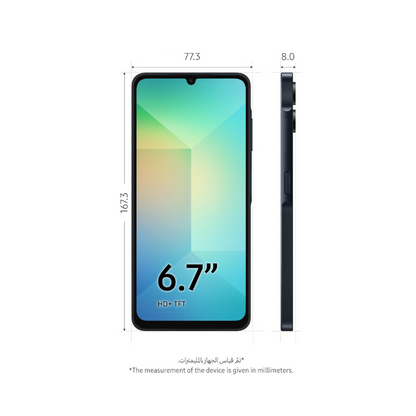 Samsung Galaxy A06 64GB/4GB RAM Dual-SIM schwarz