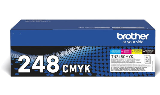 Brother TN-248VAL Tonerkartuschen Pack Cyan/Magenta/Gelb/Schwarz